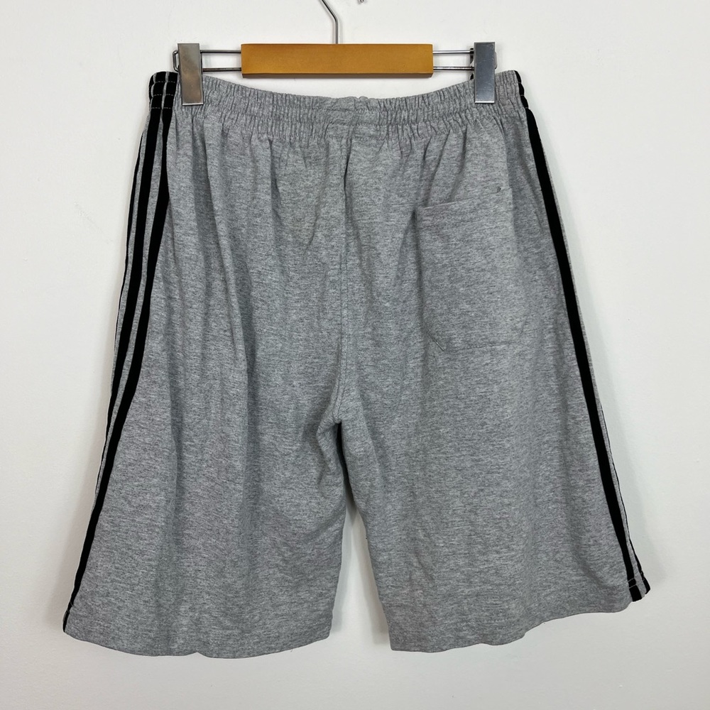 Vintage Adidas Gray Sweat Shorts Sz XXL - Picture 6 of 7